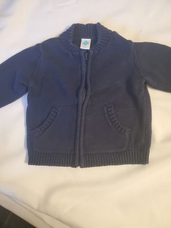 Gilet bleu tex 9 mois