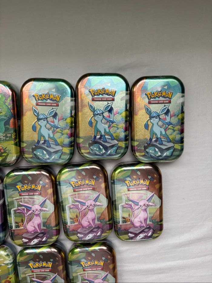 Lot mini tins 8.5 évolutions prismatiques - photo numéro 3