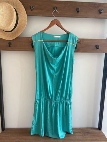 Robe été turquoise