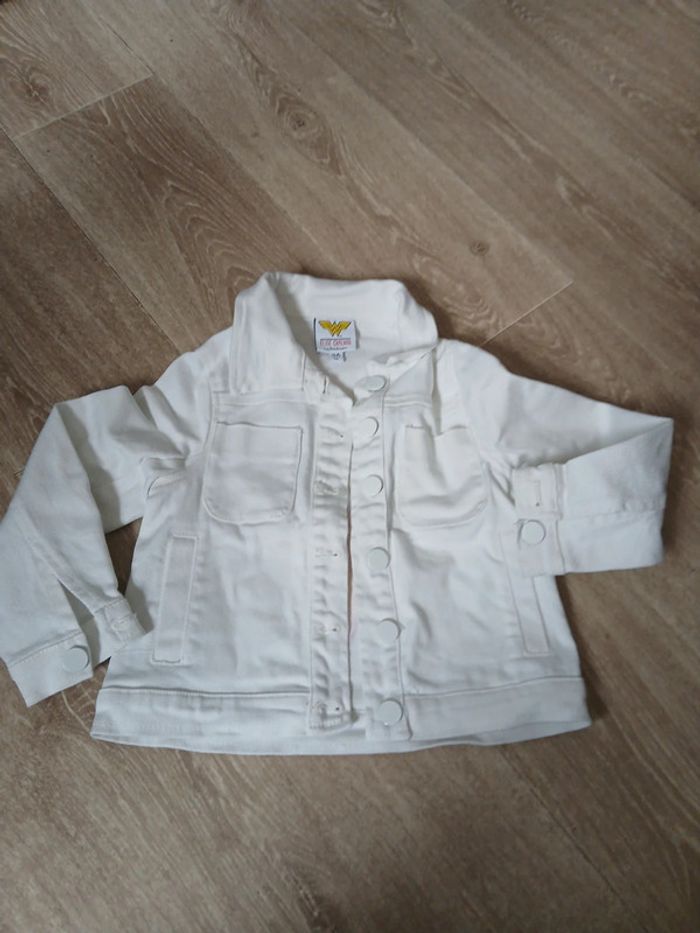 Veste en jean petite fille 3 ans