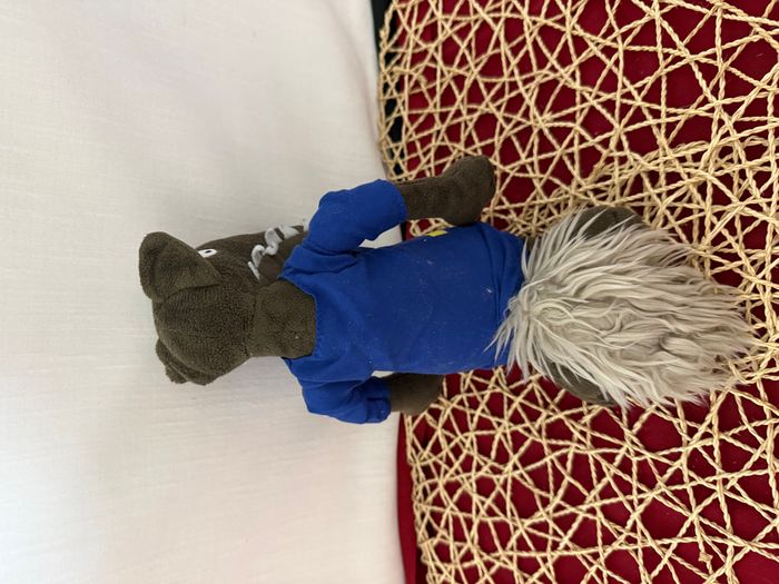 Peluche petit loup roi - photo numéro 3