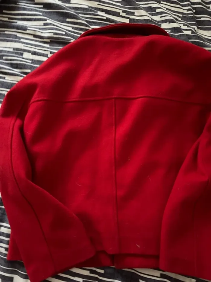 Veste croisé rouge - photo numéro 3