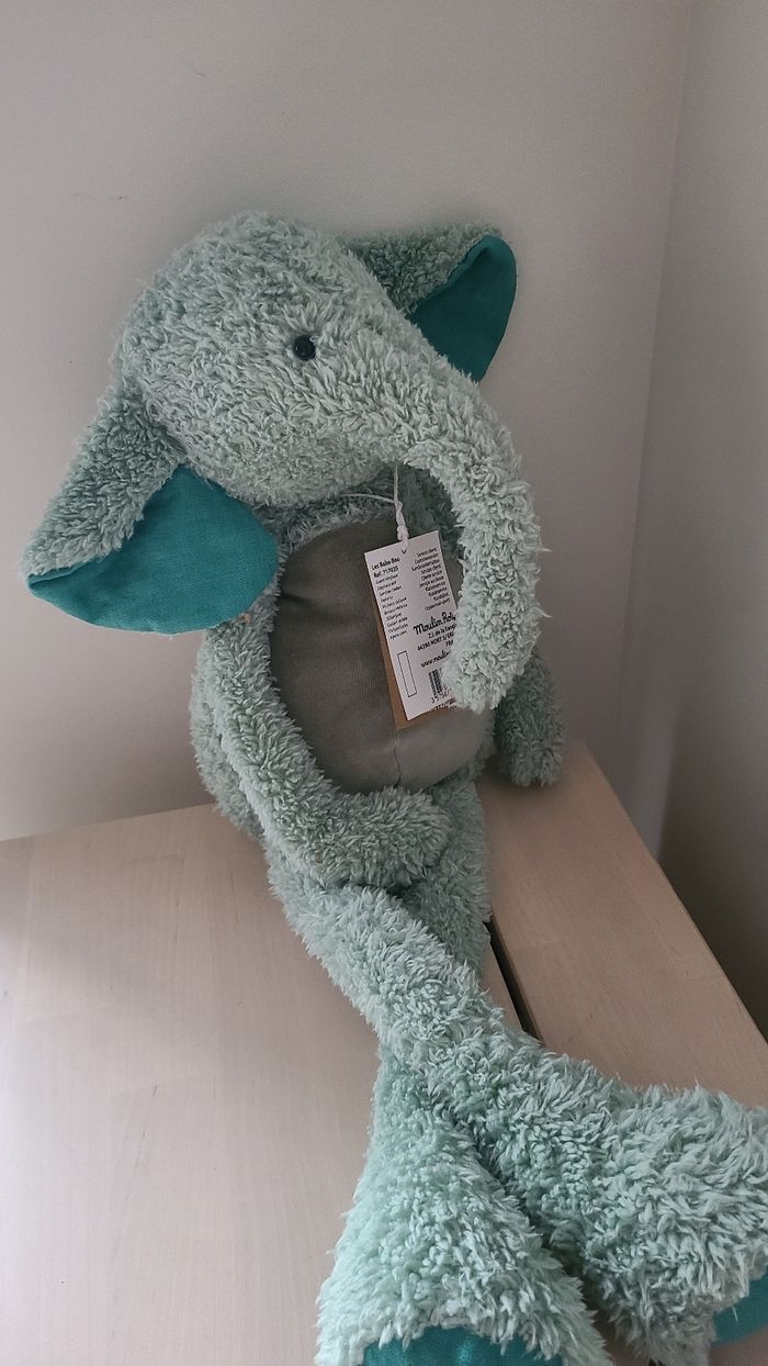 Peluche éléphant - photo numéro 4