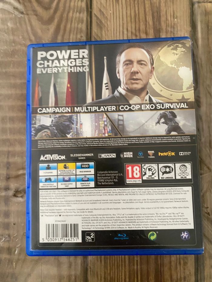 call of duty advance warfare ps4 - photo numéro 2