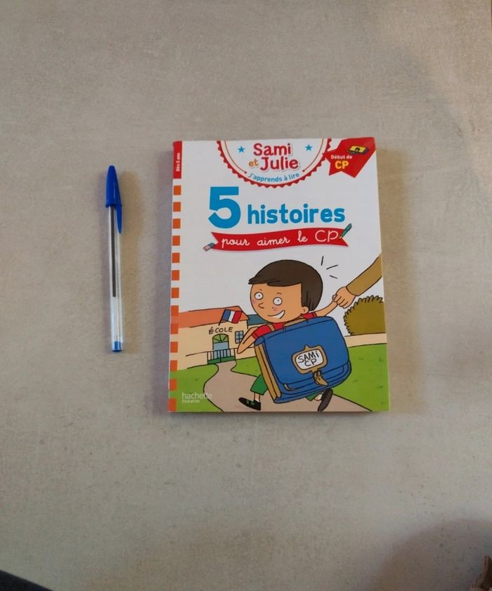 Livrr 5 histoires pour aimer le Cp j'apprends à lire avec Sami et Julie