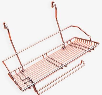 Etagère de cuisine avec porte-rouleau essuie-tout