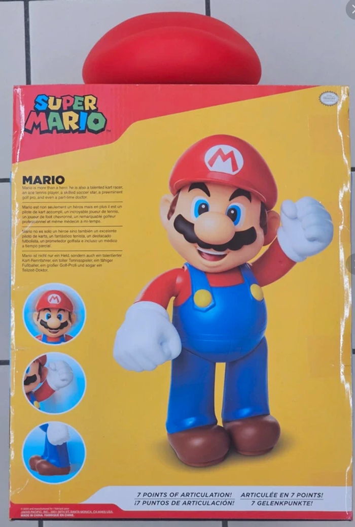 Super Mario 51cm articulé - neuf cadeau idéal - photo numéro 2