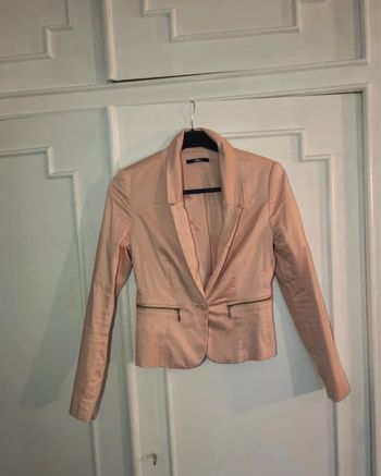 Blazer rose saumon