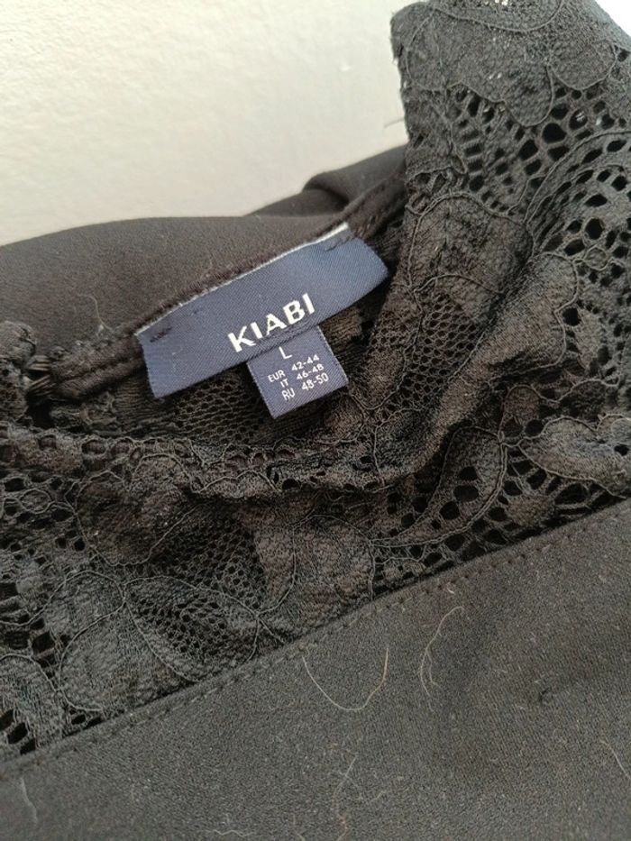 Robe noir colis "dentelle" - photo numéro 3