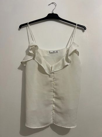 Débardeur blanc, mango