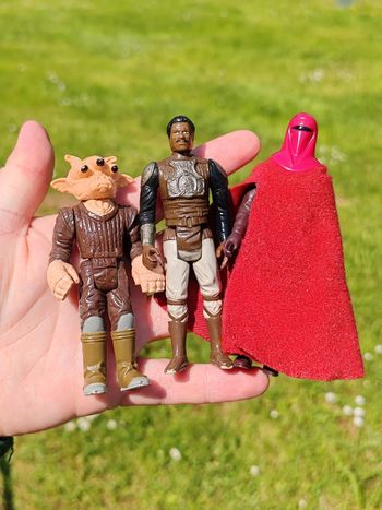 Lot de 3 figurines vintage star wars kenner