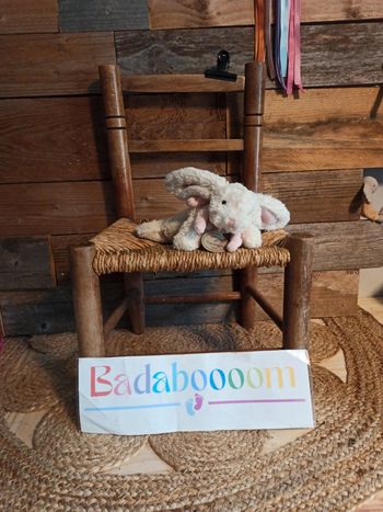 Peluche petit lapin bonbon doudou et compagnie BE