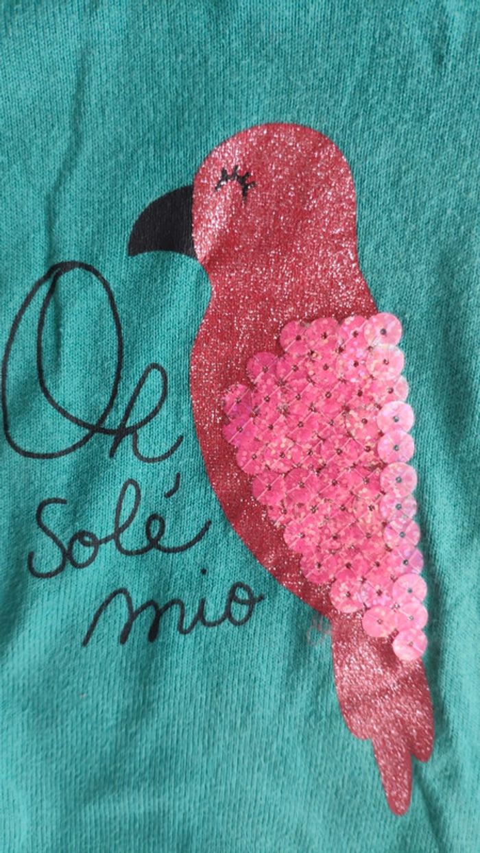 Pull fin tex 4 ans perroquet - photo numéro 3