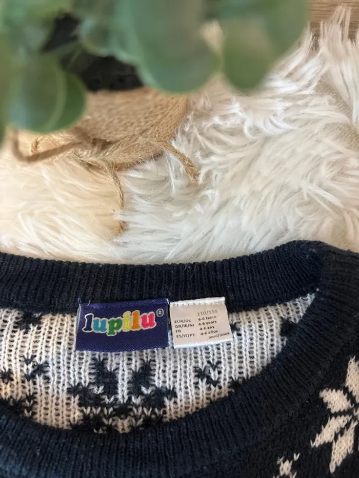 Pull de Noël lumineux 4-6ans - photo numéro 4