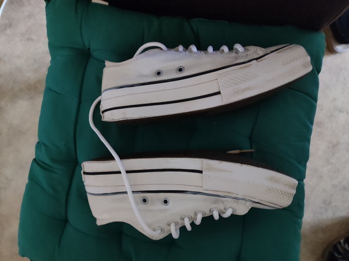 Converse blanche - photo numéro 3