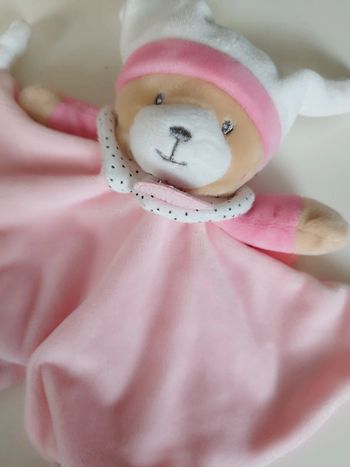 Doudou ours Brioche Baby Nat