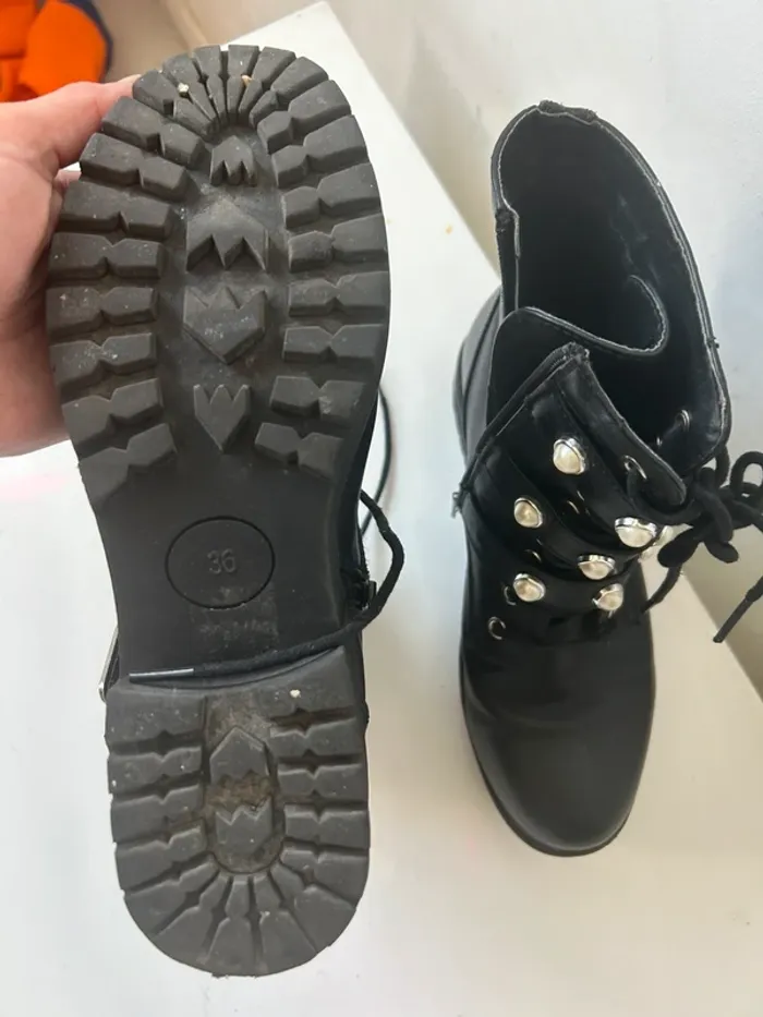 Bottines avec strass 36 - photo numéro 5