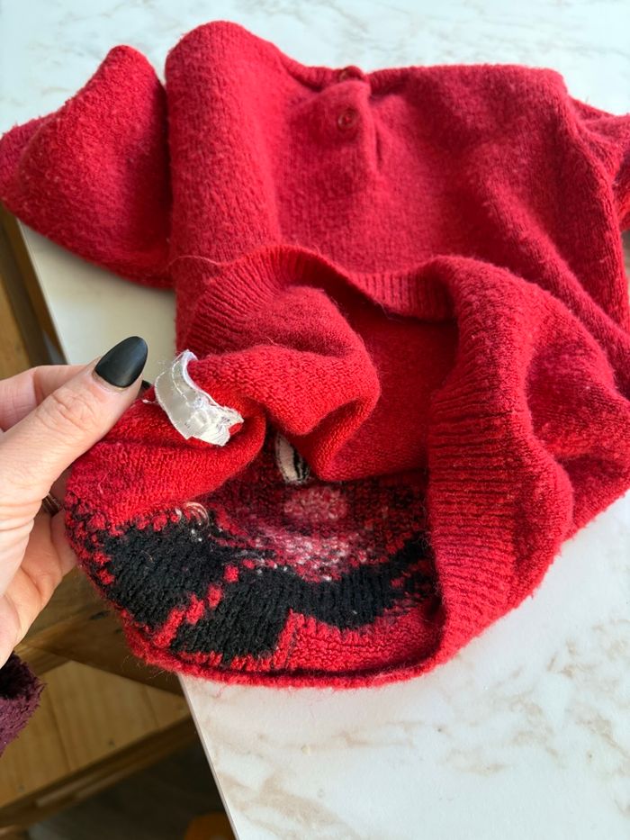 Pull Noël Minnie - photo numéro 4