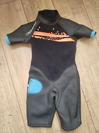 Combinaison / shorty noir Tribord / Oxylane 6 ans