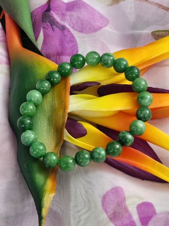 Bracelet élastique en pierres aventurine