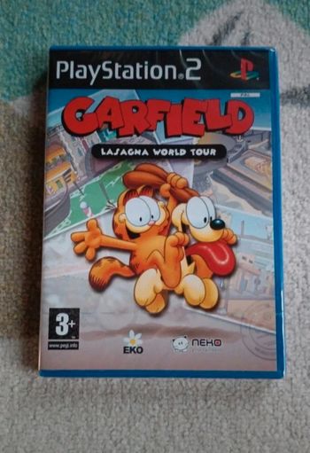 Garfield lasagna World tour PS2 neuf sous blister