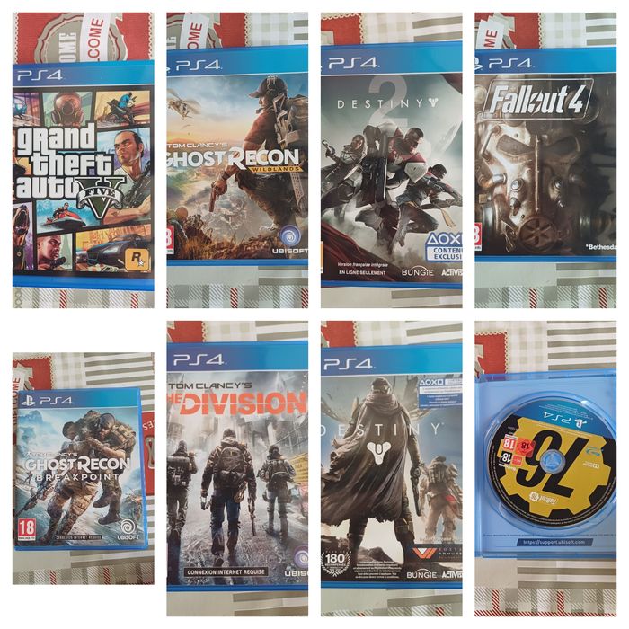 Lot de jeux PS4