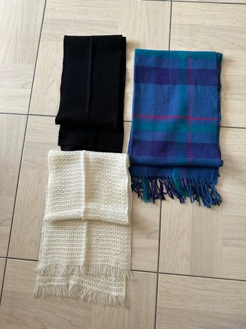 Lot de 3 écharpes
