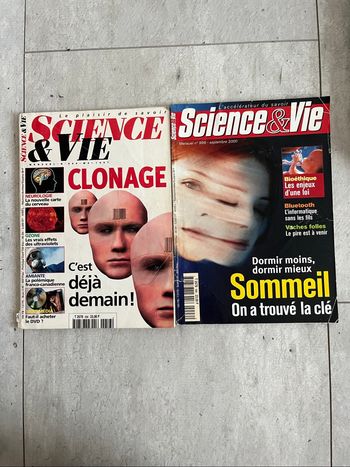 Science et vie numéro 956 et 996