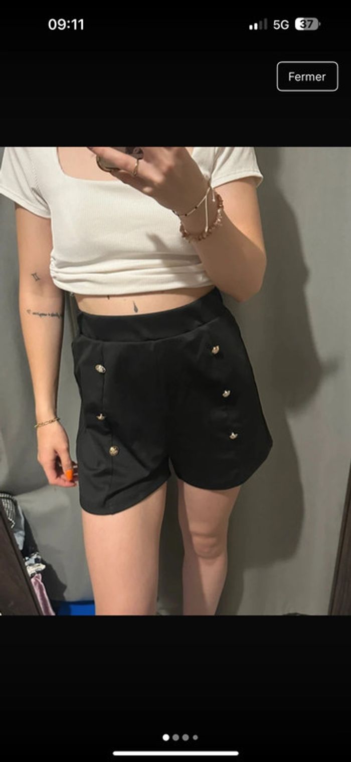 Short noir M