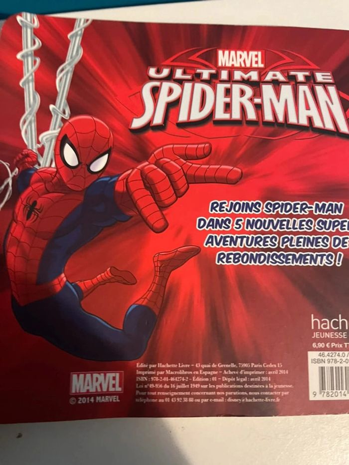 Livre Marvel ultimate Spiderman - photo numéro 2