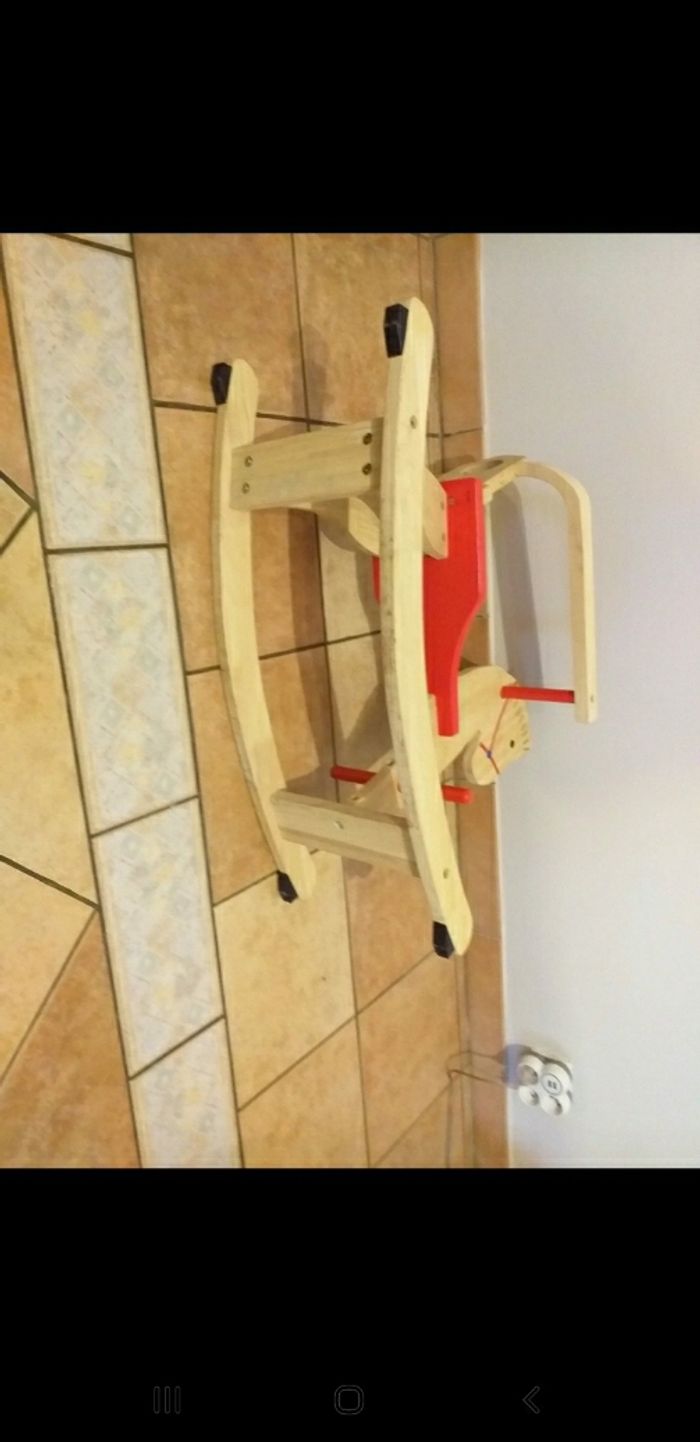Trotibul. Cheval à bascule évolutif en bois - photo numéro 3