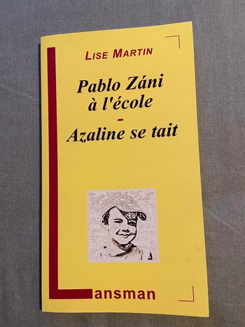 Livre Pablo záni a l’école