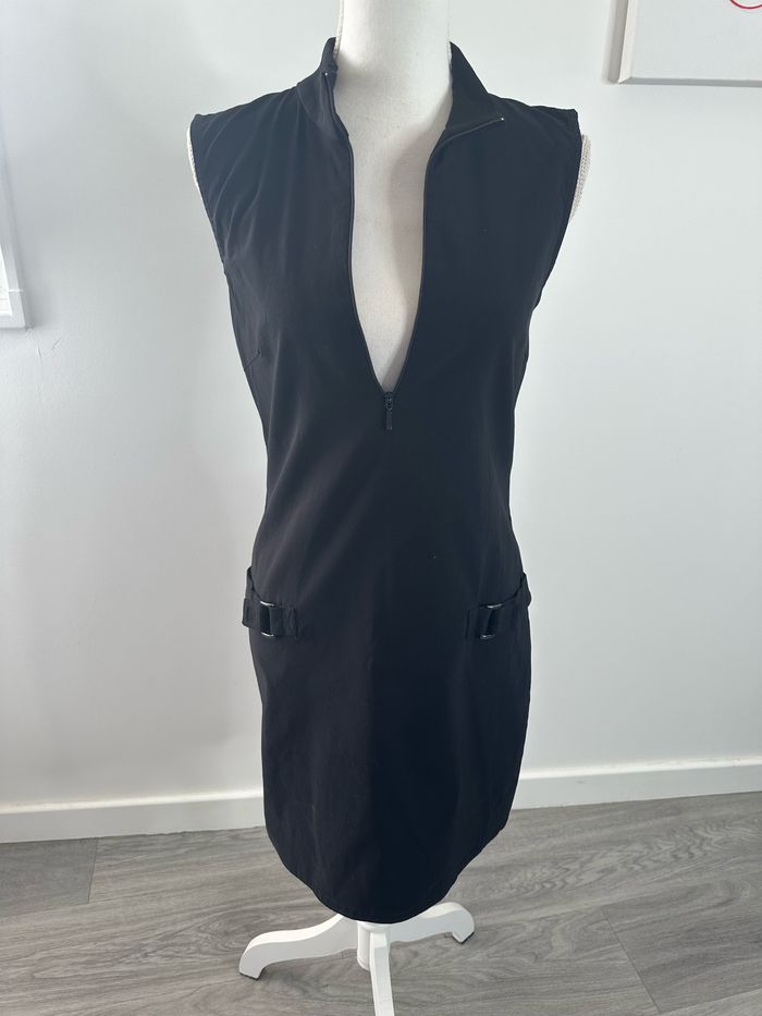 Petite robe noire Cybergoth Y2K T36 S
