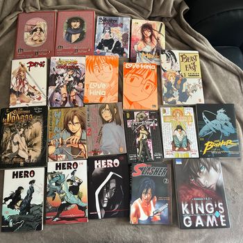 Lot de 20 manga