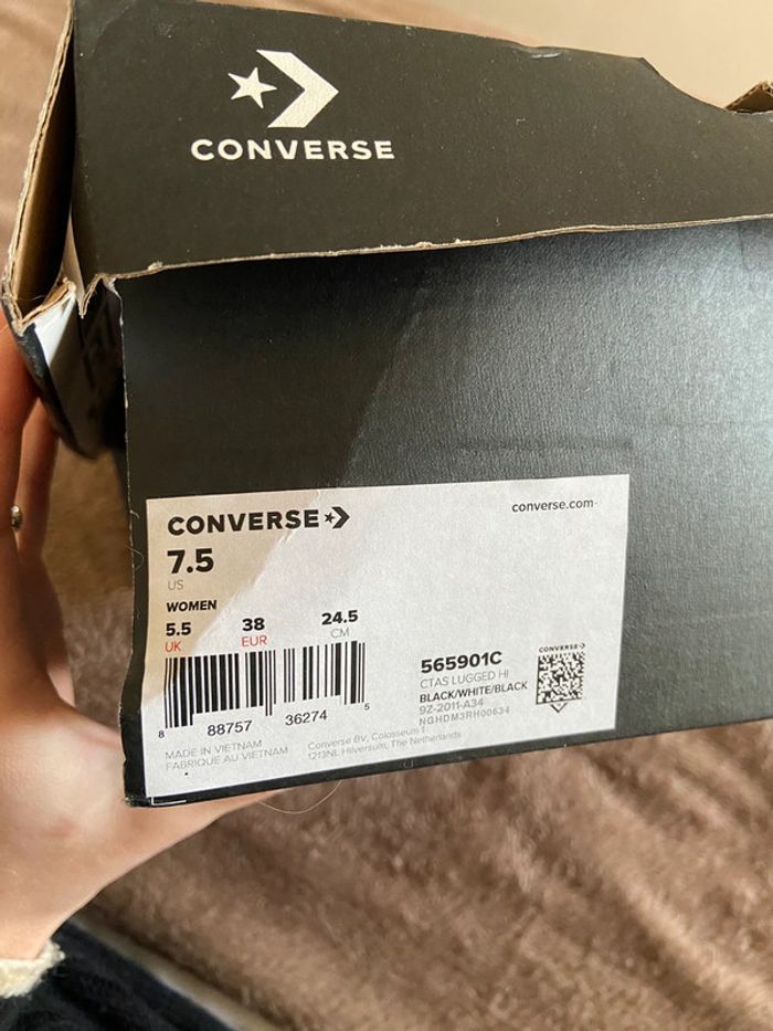 Converse plate-forme - photo numéro 8