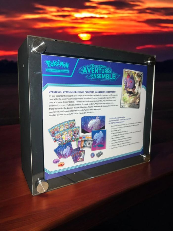 Pokémon - ETB Ev9 Aventures Ensemble + protection bois - Neuf scellé - photo numéro 2