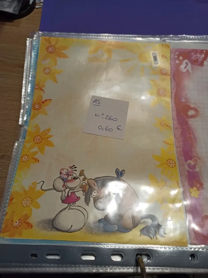 Feuille Diddl A5 260 0,60€