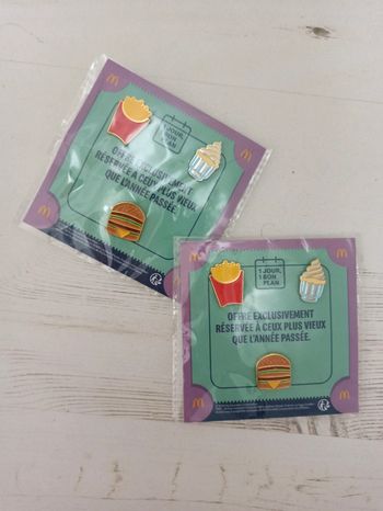 Lot pin's Mc Do