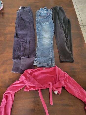 Lot vêtements fille