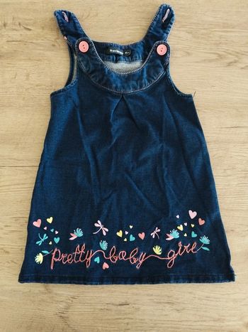 Robe jean 23 mois in extenso