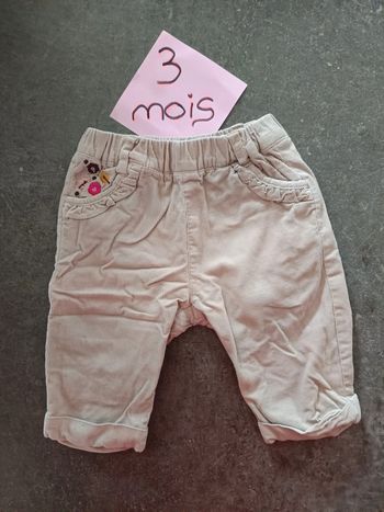 Pantalon dpam 3 mois
