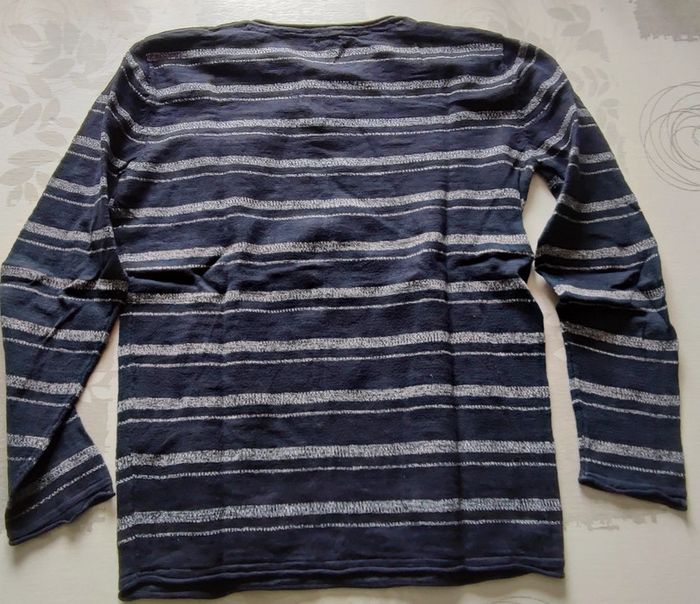 Pull fin rayé garçon 12 ans - photo numéro 2