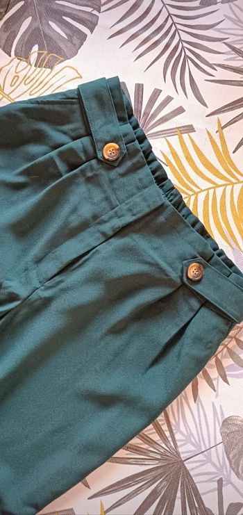 Pantalon fluide a pince