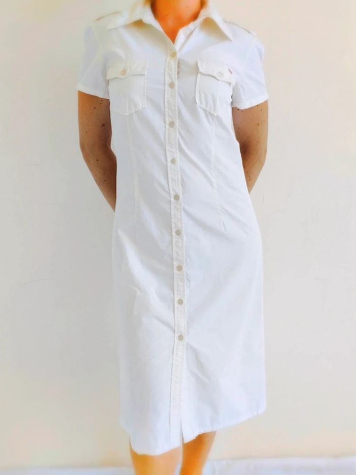 Robe chemise crème - Esprit - 38 = 36 actuel - Excellent État - photo numéro 3