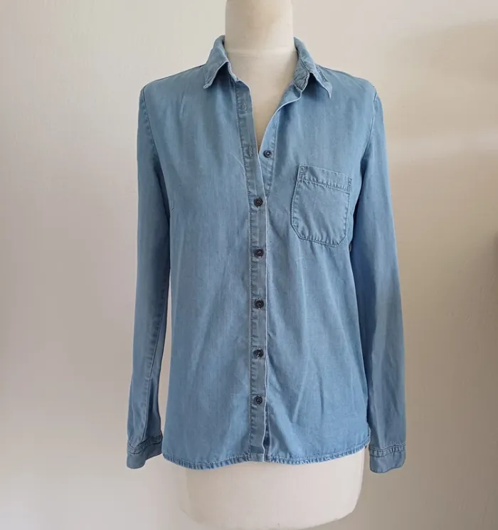 Chemise jean taille 38 Gémo - photo numéro 2