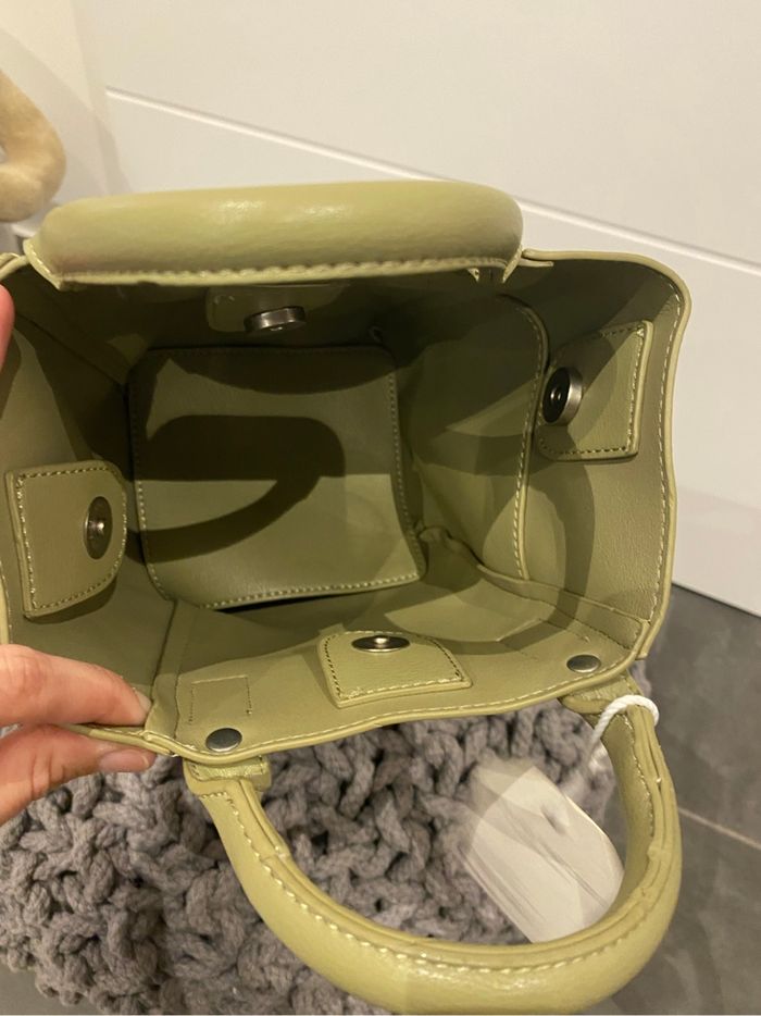 Sac vert pastel - photo numéro 3