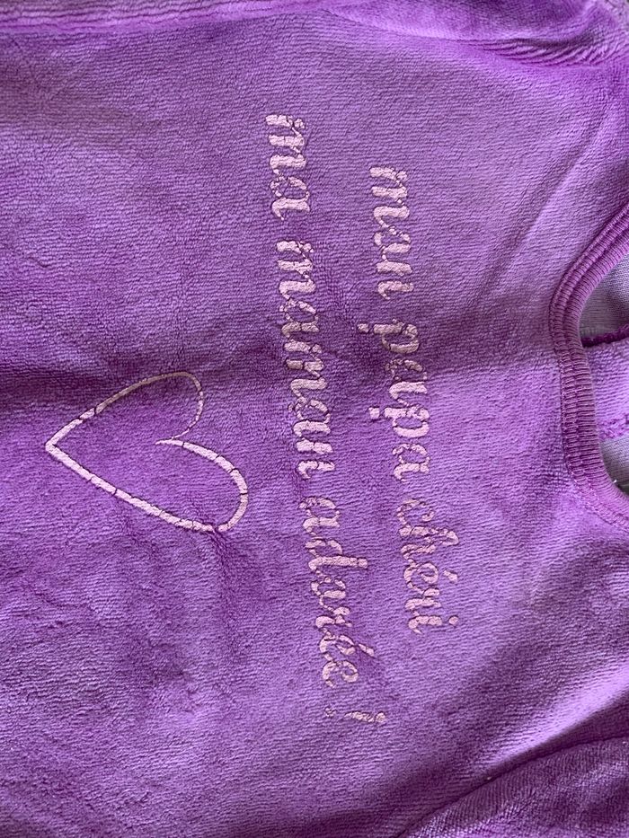 Pyjama velours - Grain de blé - 3 mois - photo numéro 5