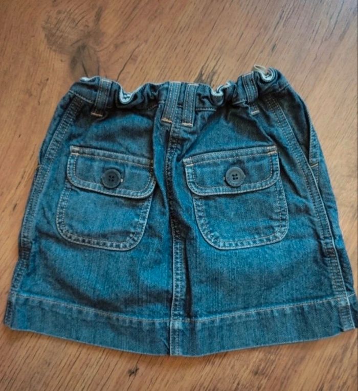 🌺Magnifique Jupe en jean Petit Bateau 6 ans🌺 - photo numéro 3