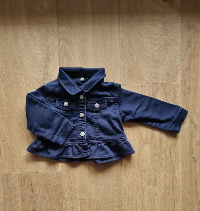Ensemble veste légère + robe à carreaux, taille 12 mois, NEUF, jamais porté. - photo numéro 3