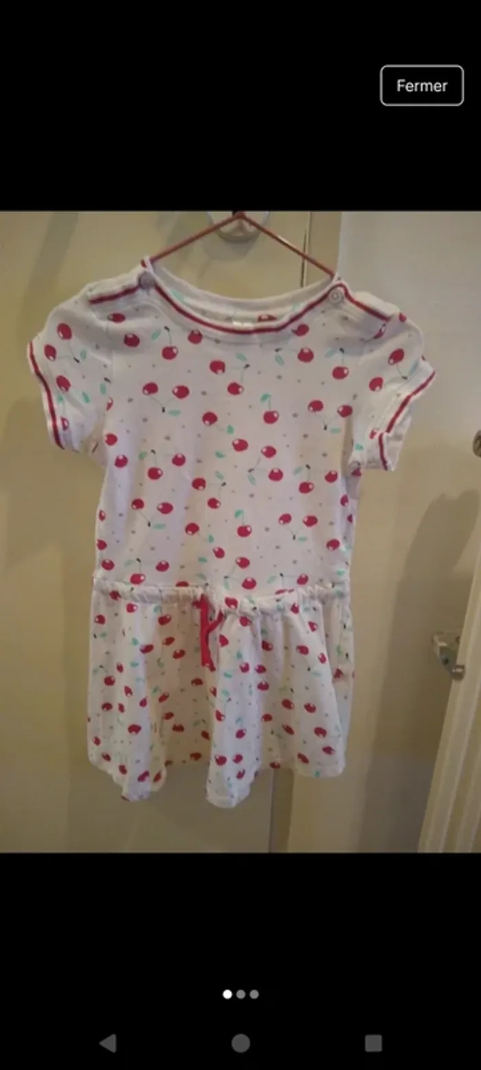 Robe d'été en coton